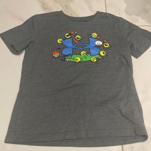 Boys Under Armour Emoji t shirt size 7